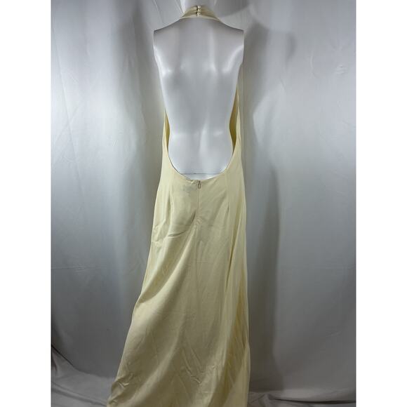 Staud 'Giuseppe' Beige Viscose Dress Size XL - Picture 2 of 4